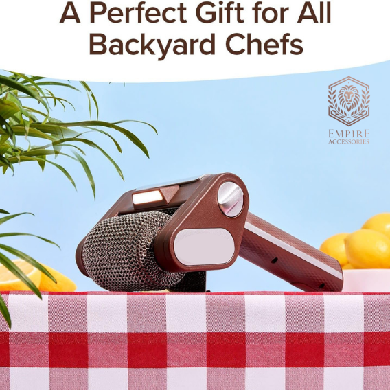 Empire Accessories All-Metal Lithium Outlining Trimmer – High-Torque Brushless Motor, Cordless/Rechargeable, Precision Grooming Tool for Professional Barbers and Stylists