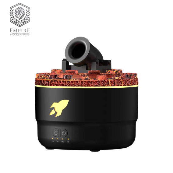 Empire Accessories New Design Volcanic Lava Cracks Ceramic Ultrasonic Humidifier
